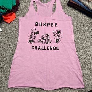 Minnie Mouse burpee challenge